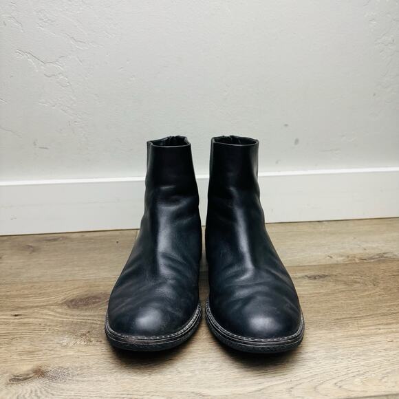 Sperry Top Sider Black Leather Booties Women’s Size 9.5 - Picture 3 of 11